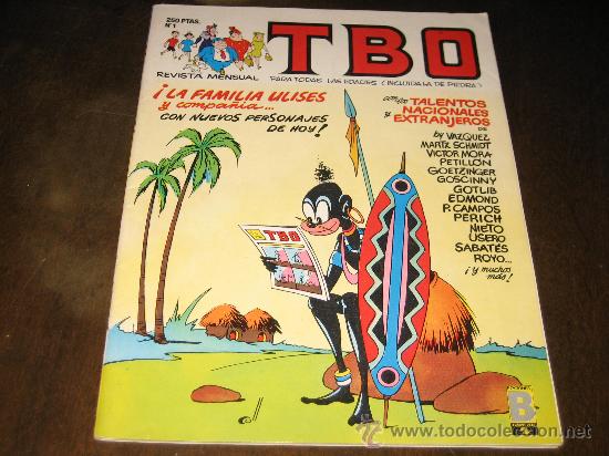 Tebeos: TBO N&ordm;1 - FEBRERO 1988 - EDICIONES B - Foto 1