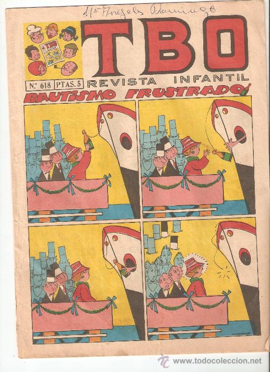 Tebeos: TBO. N&ordm; 618. A&Ntilde;O 1958 - Foto 1