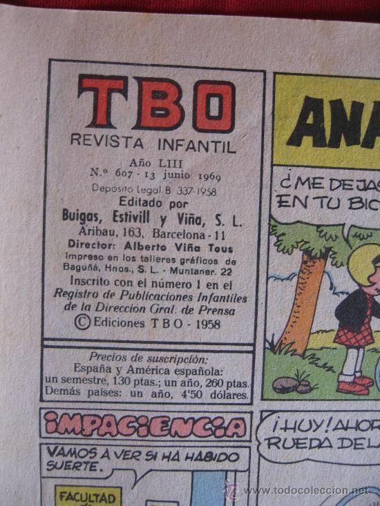 Tebeos: TBO - N&ordm; 607 - Foto 3