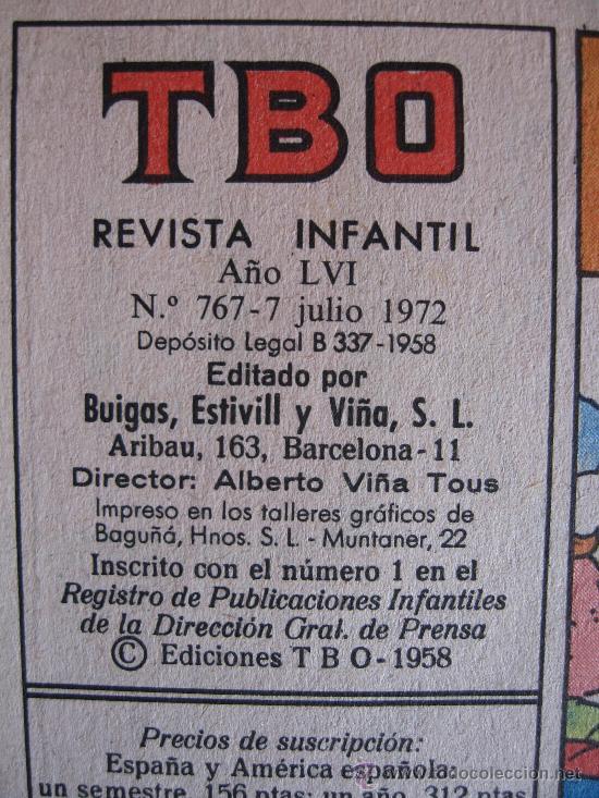 Tebeos: TBO - N&ordm; 767 - Foto 3