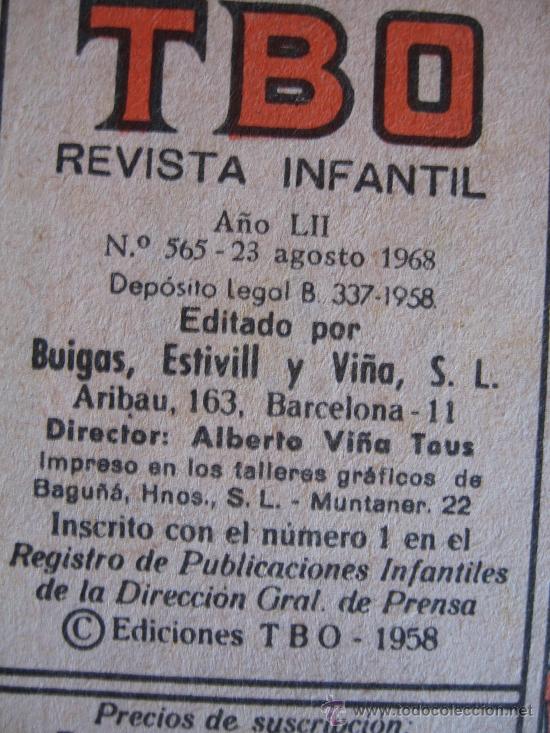 Tebeos: TBO - N&ordm; 565 - Foto 3