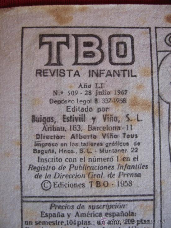Tebeos: TBO - N&ordm; 509 - Foto 3