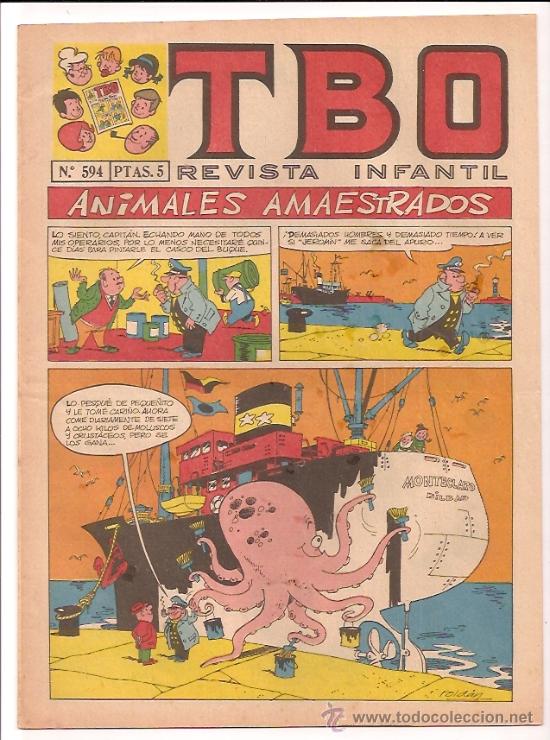 Tebeos: *** TBO N&ordm; 594 &rdquo;IMPECABLE&rdquo; *** - Foto 1