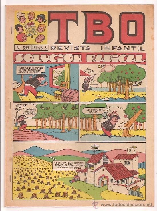 Tebeos: *** TBO N&ordm; 599 &rdquo;IMPECABLE&rdquo;  *** - Foto 1