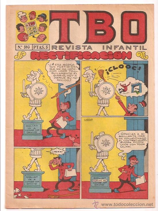 Tebeos: *** TBO N&ordm; 593 &rdquo;IMPECABLE&rdquo;  *** - Foto 1