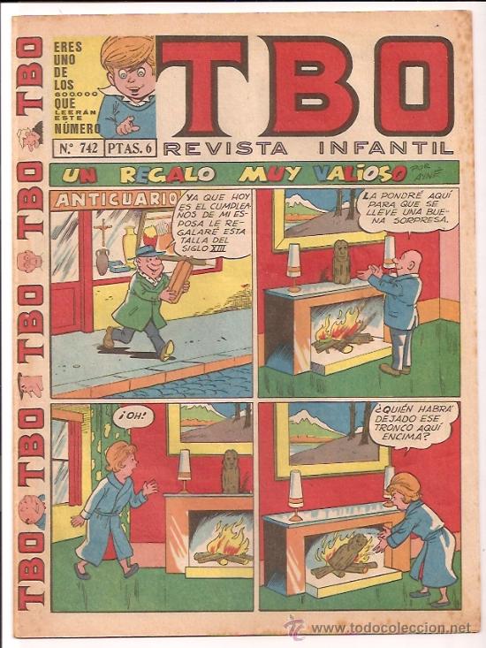 Tebeos: *** TBO N&ordm; 742 &rdquo;IMPECABLE&rdquo;  *** - Foto 1