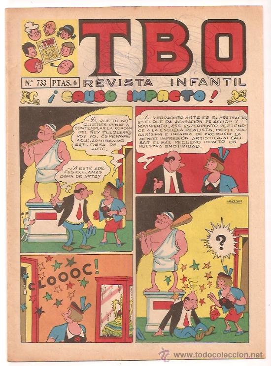 Tebeos: *** TBO N&ordm; 733 &rdquo;IMPECABLE&rdquo;  *** - Foto 1