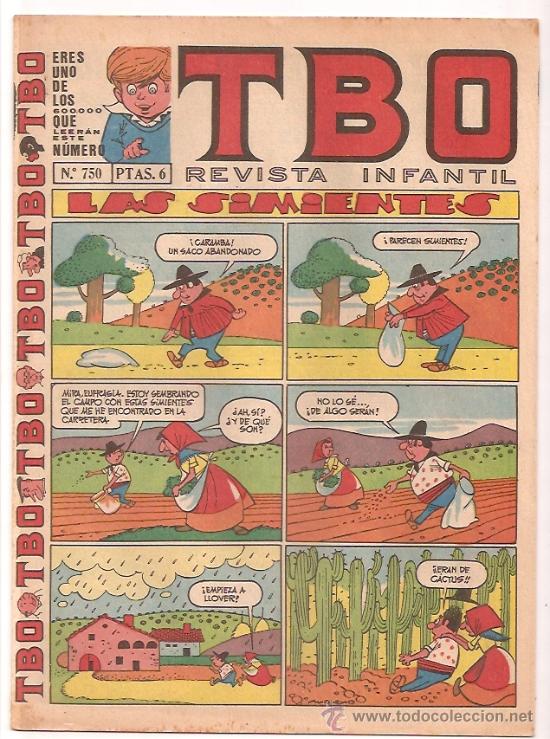 Tebeos: *** TBO N&ordm; 750 &rdquo;IMPECABLE&rdquo;  *** - Foto 1
