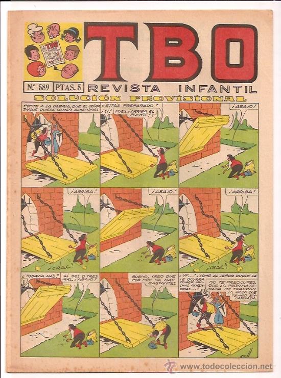 Tebeos: *** TBO N&ordm; 589 &rdquo;IMPECABLE&rdquo;  *** - Foto 1