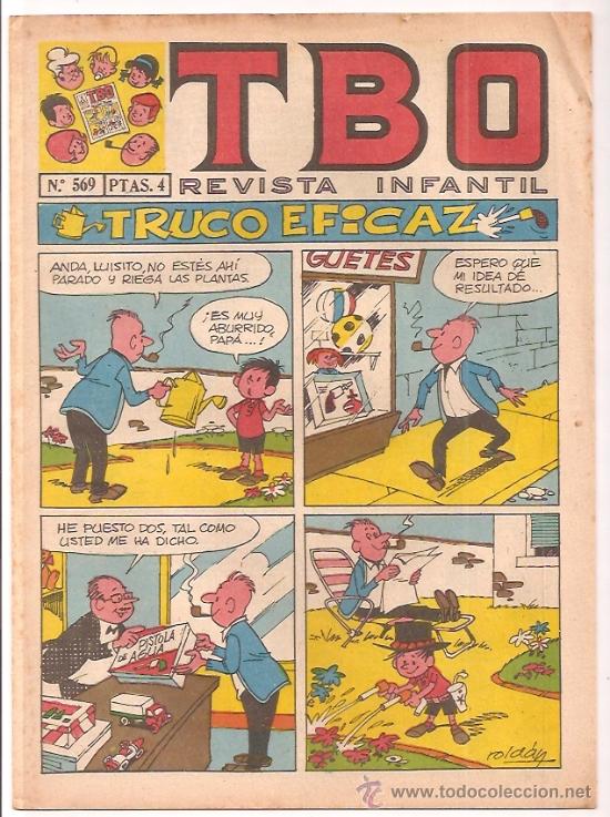 Tebeos: *** TBO N&ordm; 569 &rdquo;IMPECABLE&rdquo;  *** - Foto 1