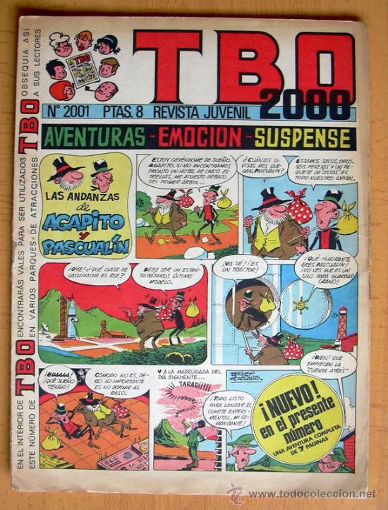 Tebeos: TBO 2000, n&ordm; 2001 - Editorial Buigas 1972 - Foto 1