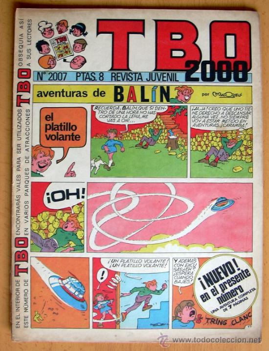 Tebeos: TBO 2000, n&ordm; 2007 - Editorial Buigas 1972 - Foto 1