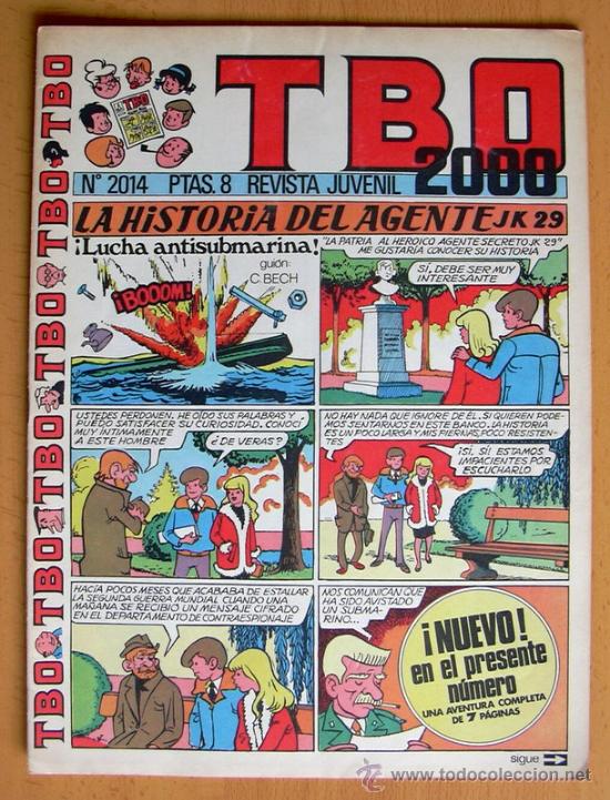 Tebeos: TBO 2000, n&ordm; 2014 - Editorial Buigas 1972 - Foto 1