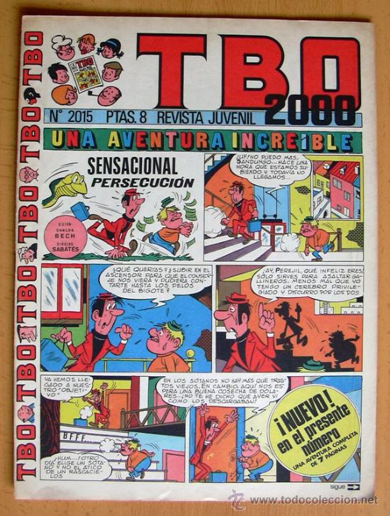 Tebeos: TBO 2000, n&ordm; 2015 - Editorial Buigas 1972 - Foto 1