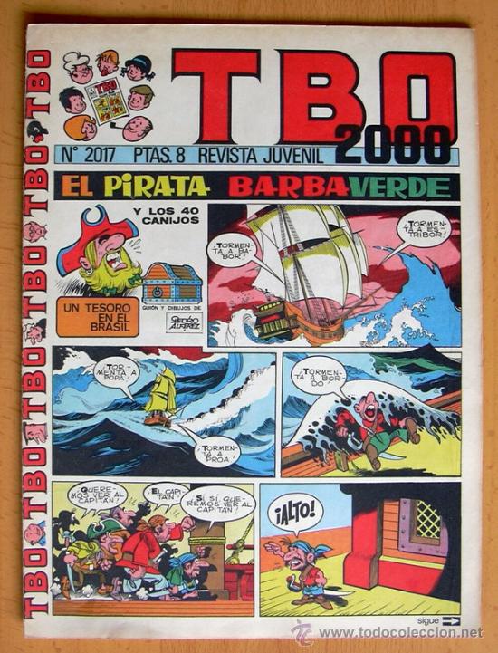 Tebeos: TBO 2000, n&ordm; 2017 - Editorial Buigas 1972 - Foto 1