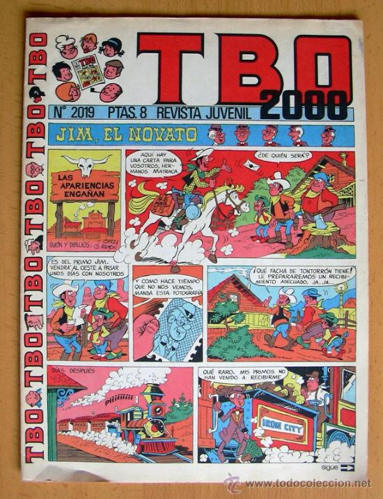 Tebeos: TBO 2000, n&ordm; 2019 - Editorial Buigas 1972 - Foto 1
