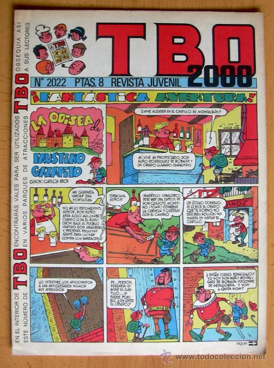 Tebeos: TBO 2000, n&ordm; 2022 - Editorial Buigas 1972 - Foto 1