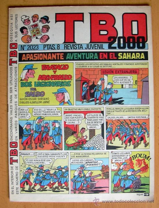 Tebeos: TBO 2000, n&ordm; 2023 - Editorial Buigas 1972 - Foto 1