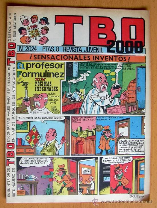 Tebeos: TBO 2000, n&ordm; 2024 - Editorial Buigas 1972 - Foto 1