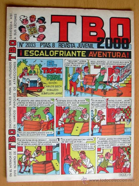 Tebeos: TBO 2000, n&ordm; 2033 - Editorial Buigas 1972 - Foto 1