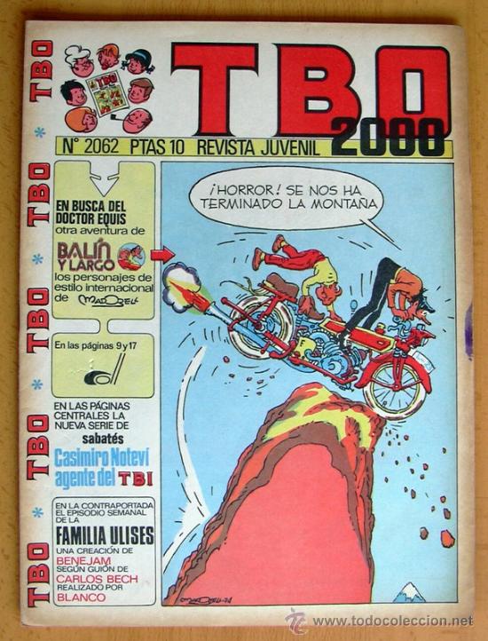 Tebeos: TBO 2000, n&ordm; 2062 - Editorial Buigas 1972 - Foto 1
