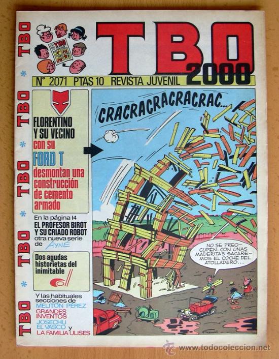 Tebeos: TBO 2000, n&ordm; 2071 - Editorial Buigas 1972 - Foto 1