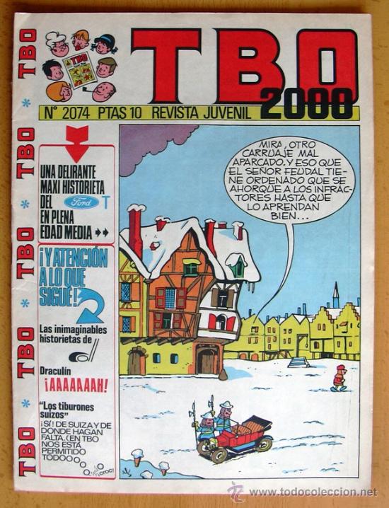 Tebeos: TBO 2000, n&ordm; 2074 - Editorial Buigas 1972 - Foto 1