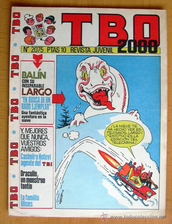 Tebeos: TBO 2000, n&ordm; 2075 - Editorial Buigas 1972 - Foto 1