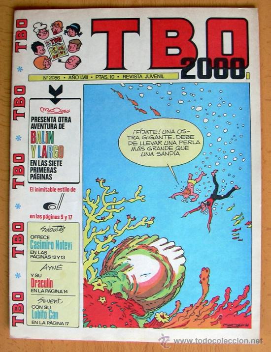 Tebeos: TBO 2000, n&ordm; 2086 - Editorial Buigas 1972 - Foto 1