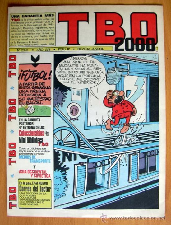 Tebeos: TBO 2000, n&ordm; 2093 - Editorial Buigas 1972 - Foto 1
