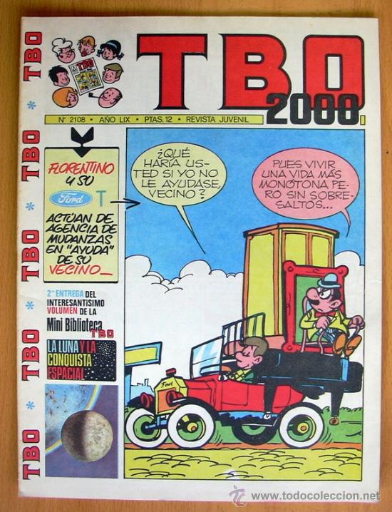 Tebeos: TBO 2000, n&ordm; 2108 - Editorial Buigas 1972 - Foto 1