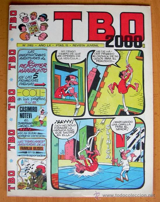 Tebeos: TBO 2000, n&ordm; 2162 - Editorial Buigas 1972 - Foto 1