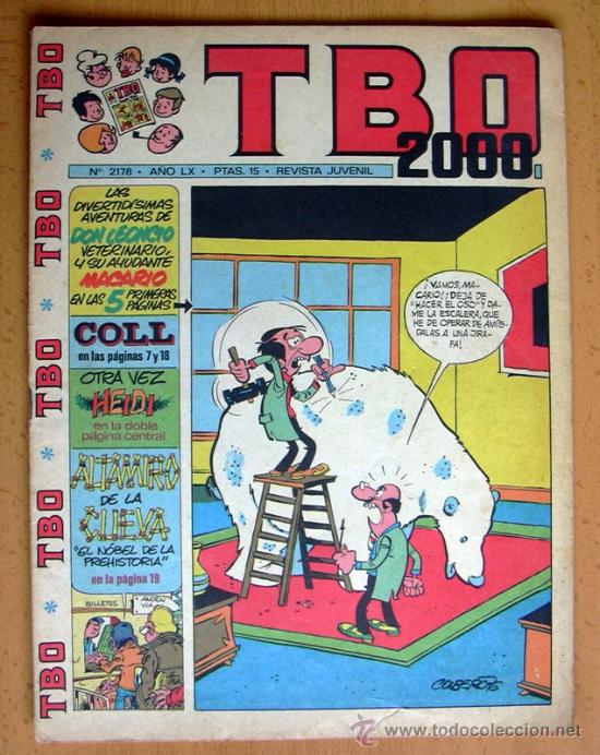 Tebeos: TBO 2000, n&ordm; 2178 - Editorial Buigas 1972 - Foto 1