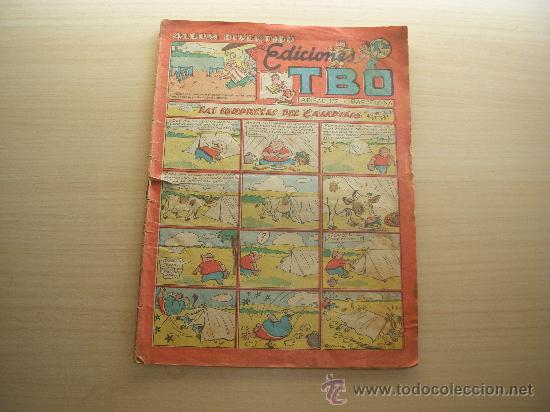 Tebeos: TBO SIN NUMERAR &rdquo;LAS SORPRESAS DEL CAMPING&rdquo;, EDITORIAL BUIGA - Foto 1