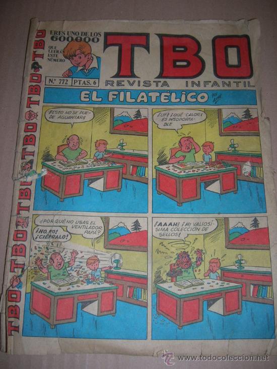 Tebeos: TBO n&ordm; 772, a&ntilde;o 1972. Ver interior. - Foto 1