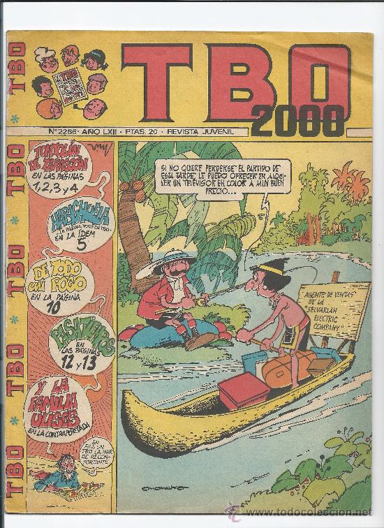 Tebeos: 3717-COMIC &rdquo;TBO&rdquo; NUM. 2266 DEL 03/02/1978 - Foto 1