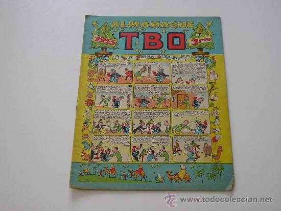 Tebeos: ALMANAQUE TBO 1955.  . - Foto 1