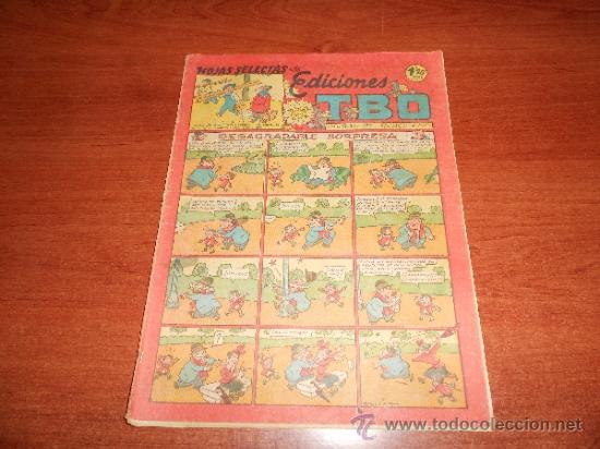 Tebeos: HOJAS SELECTAS DE EDICIONES TBO DE 1,20 PESETAS - Foto 1