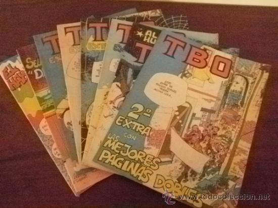 Tebeos: LOTE DE OCHO NUMEROS DE TBO - Foto 1