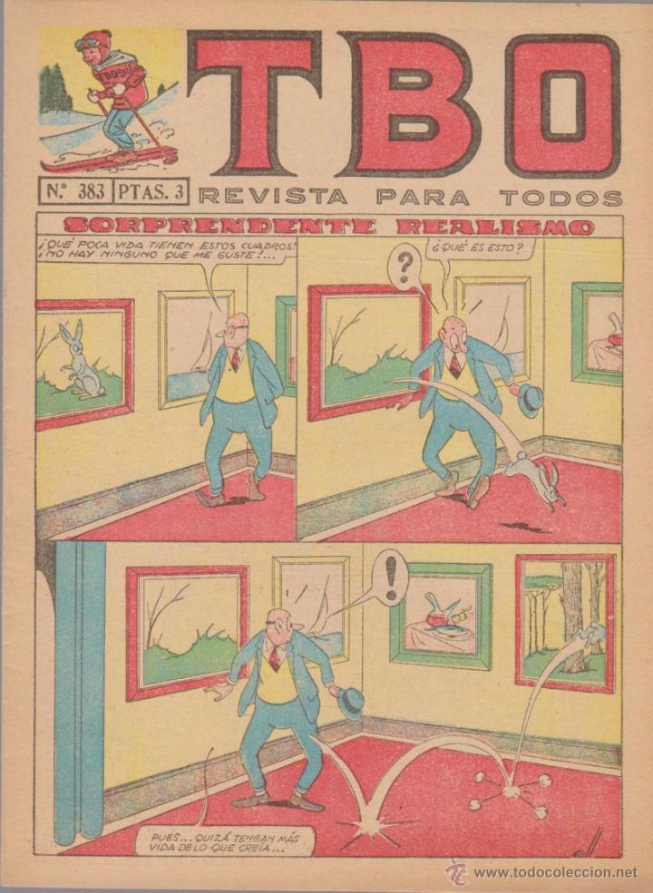 Tebeos: TBO n&ordm;  383.  Buigas  1952.  &iexcl;IMPECABLE! - Foto 1
