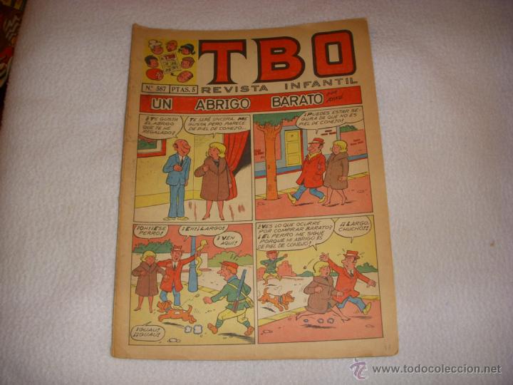 Tebeos: TBO N&ordm; 587, EDITORIAL BUIGAS - Foto 1