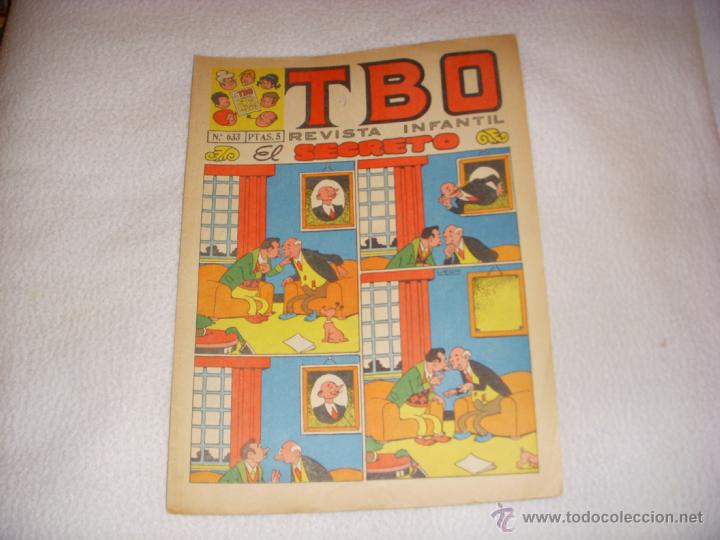 Tebeos: TBO N&ordm; 633, EDITORIAL BUIGAS - Foto 1