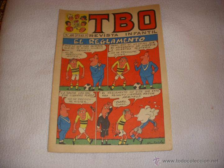 Tebeos: TBO N&ordm; 650, EDITORIAL BUIGAS - Foto 1