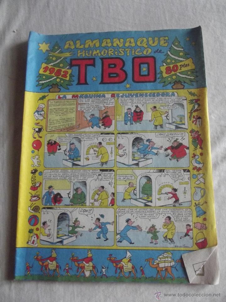 Tebeos: ALMANAQUE HUMORISTICO TBO 1982 - Foto 1