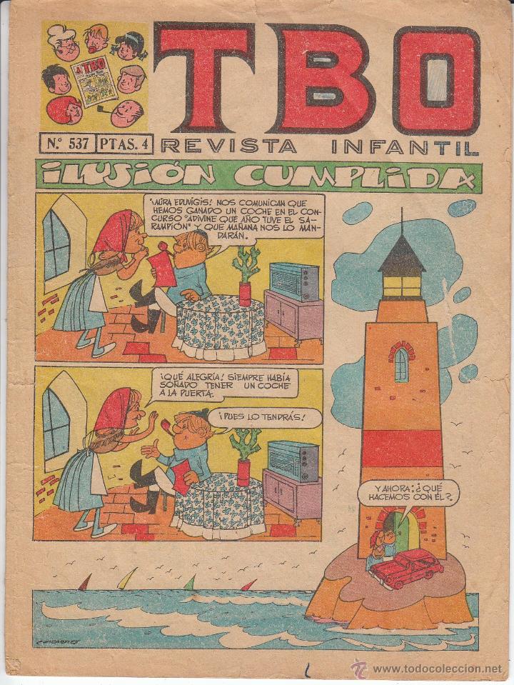 Tebeos: TBO N&ordm; 537. ILUSION CUMPLIDA - Foto 1