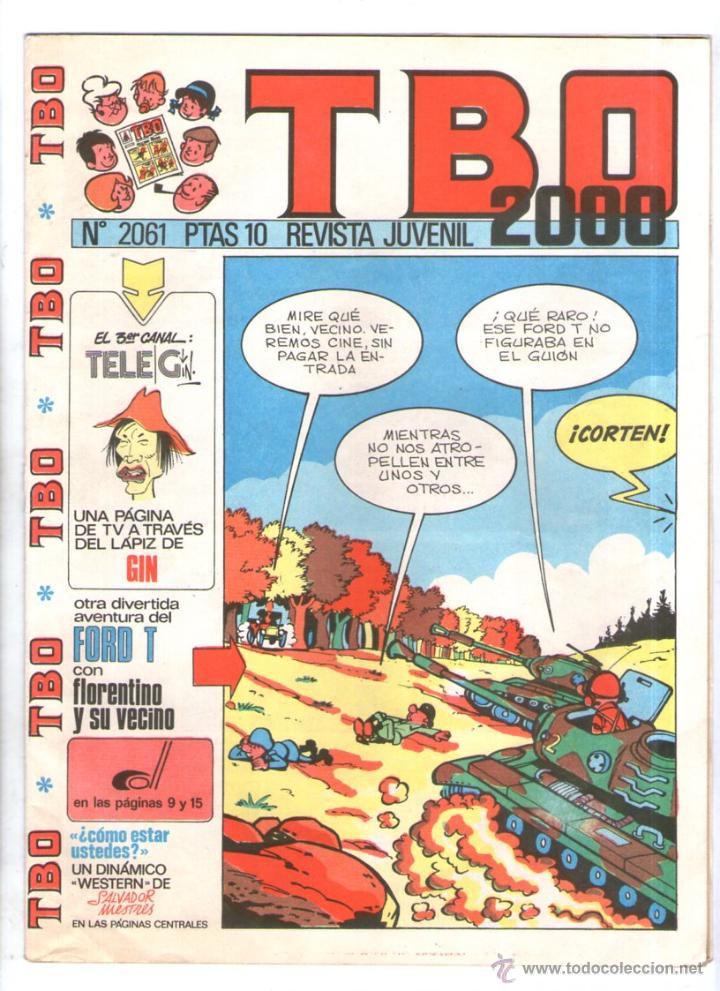 Tebeos: TBO 2000 N&ordm; 2061 ** BUIGAS ** - Foto 1