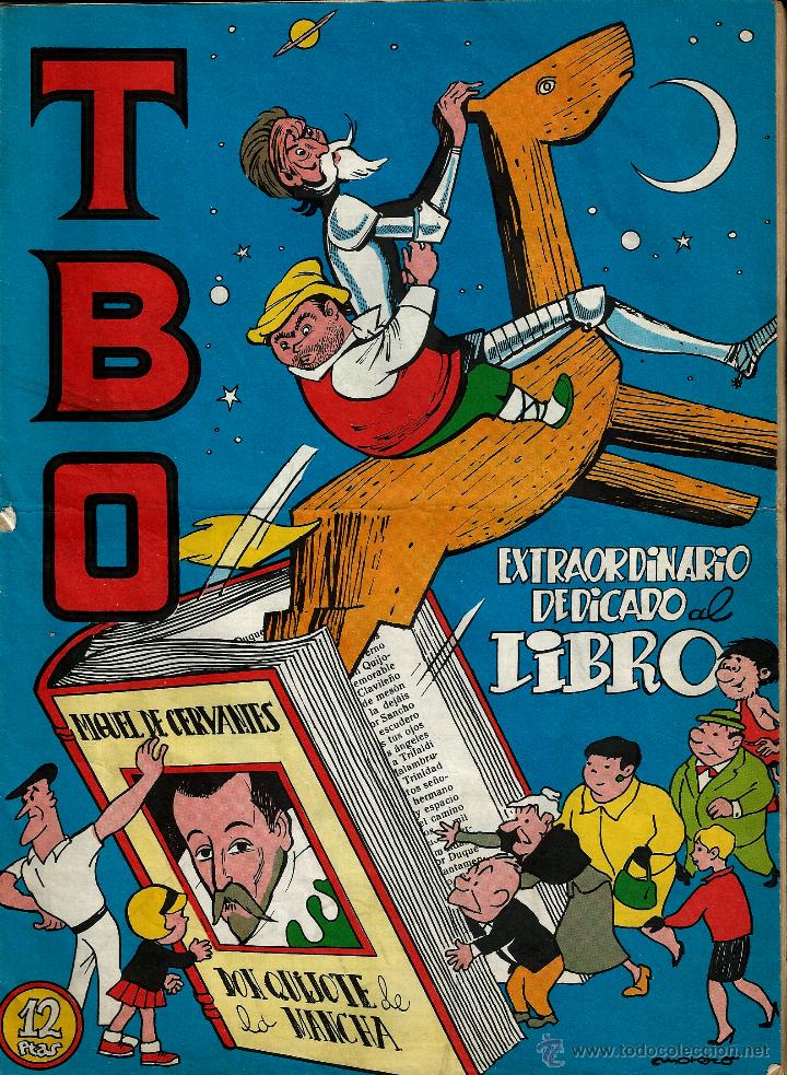 Tebeos: TBO. Extraordinario dedicado al Libro - Foto 1