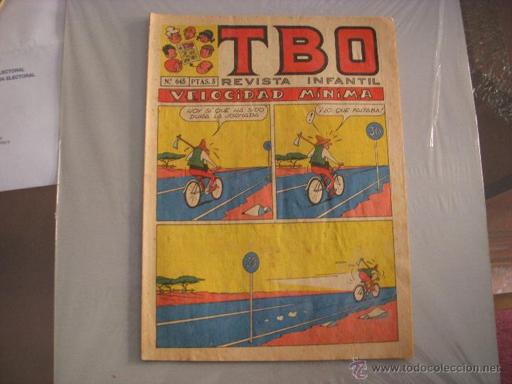 Tebeos: TBO N&ordm; 645, EDITORIAL BUIGAS - Foto 1