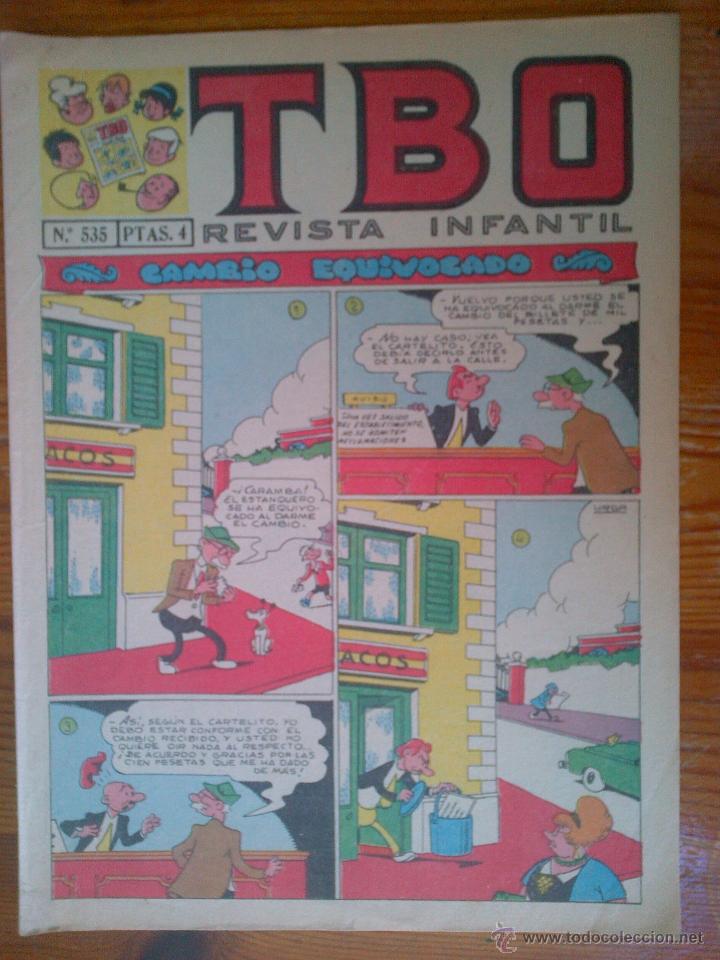 Tebeos: TBO n&ordm; 535 de 26 de enero de 1968 - Foto 1