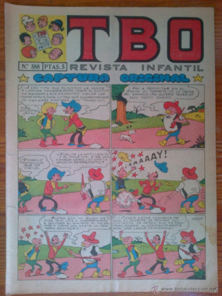 Tebeos: TBO n&ordm; 588 de 31 de enero de 1969 - Foto 1